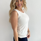 V-Neck Basic Tank Top