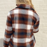 Short Checked Coat