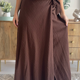 Salerno Wrap Midi Skirt