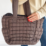 Dreamer Quilted Puffer Tote