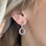 Linked Hoop Earrings