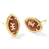 Football Stud Earrings