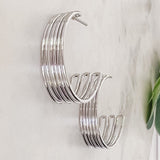 Multi Hoop Thick Medium Earring