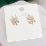 Snowflake Stud Earrings