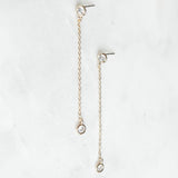 Dainty Chain Dangle Earrings