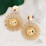 Full Sunburst Earrings