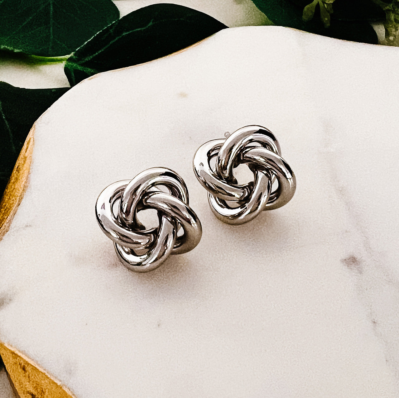 Knot Stud Earrings