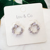 Wreath Stud Earrings