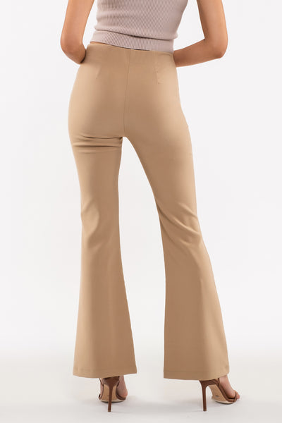 High Waisted Front Seam Flare Pants – The 308 Boutique