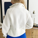 Dove Funnel Neck Sweatshirt