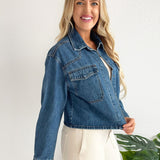 Billie Crop Jacket Western Yokes