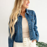 Billie Crop Jacket Western Yokes