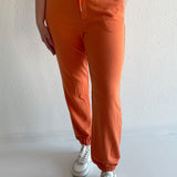 Drawstring Terry Pants