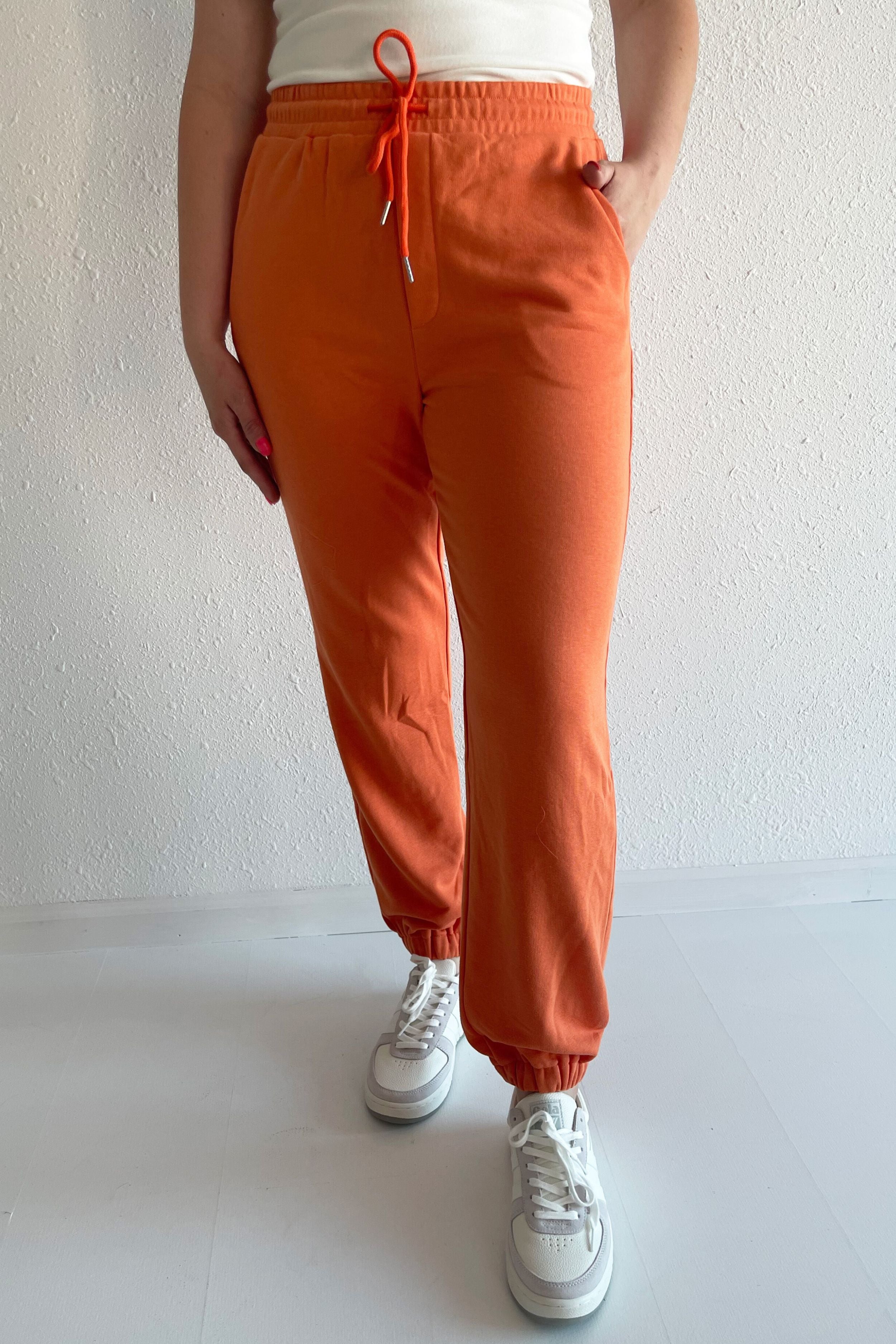 Drawstring Terry Pants