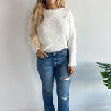 Oversized Textured Knit Sweater