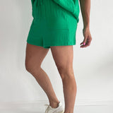 Woven Short with Side Pockets