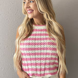 Striped Knit Top