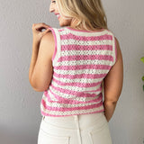 Striped Knit Top