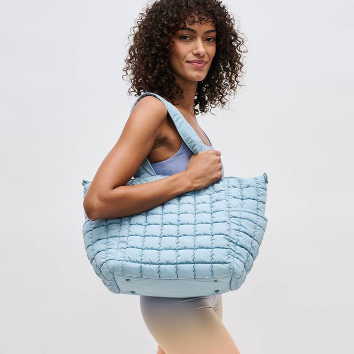 Dreamer Quilted Puffer Tote