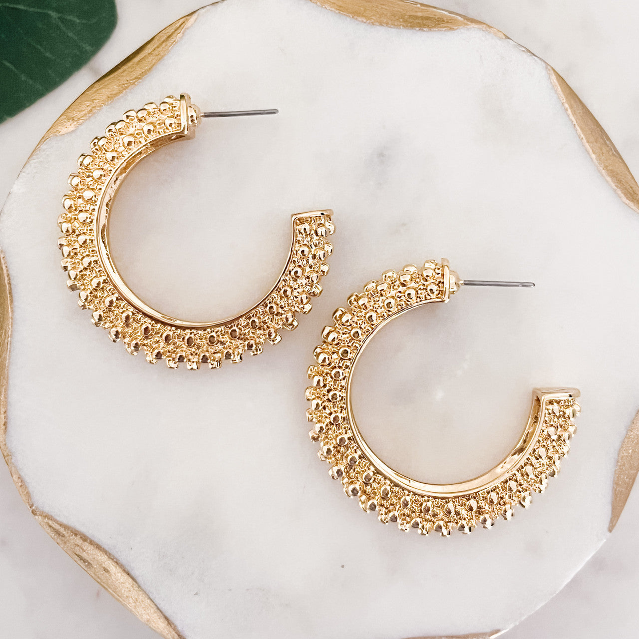 Chunky Hoop Earrings