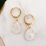 Stone Dangle Earrings