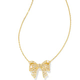 Krista Bow Pendant Necklace