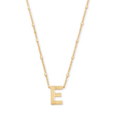 Letter Pendant Necklace