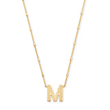 Letter Pendant Necklace