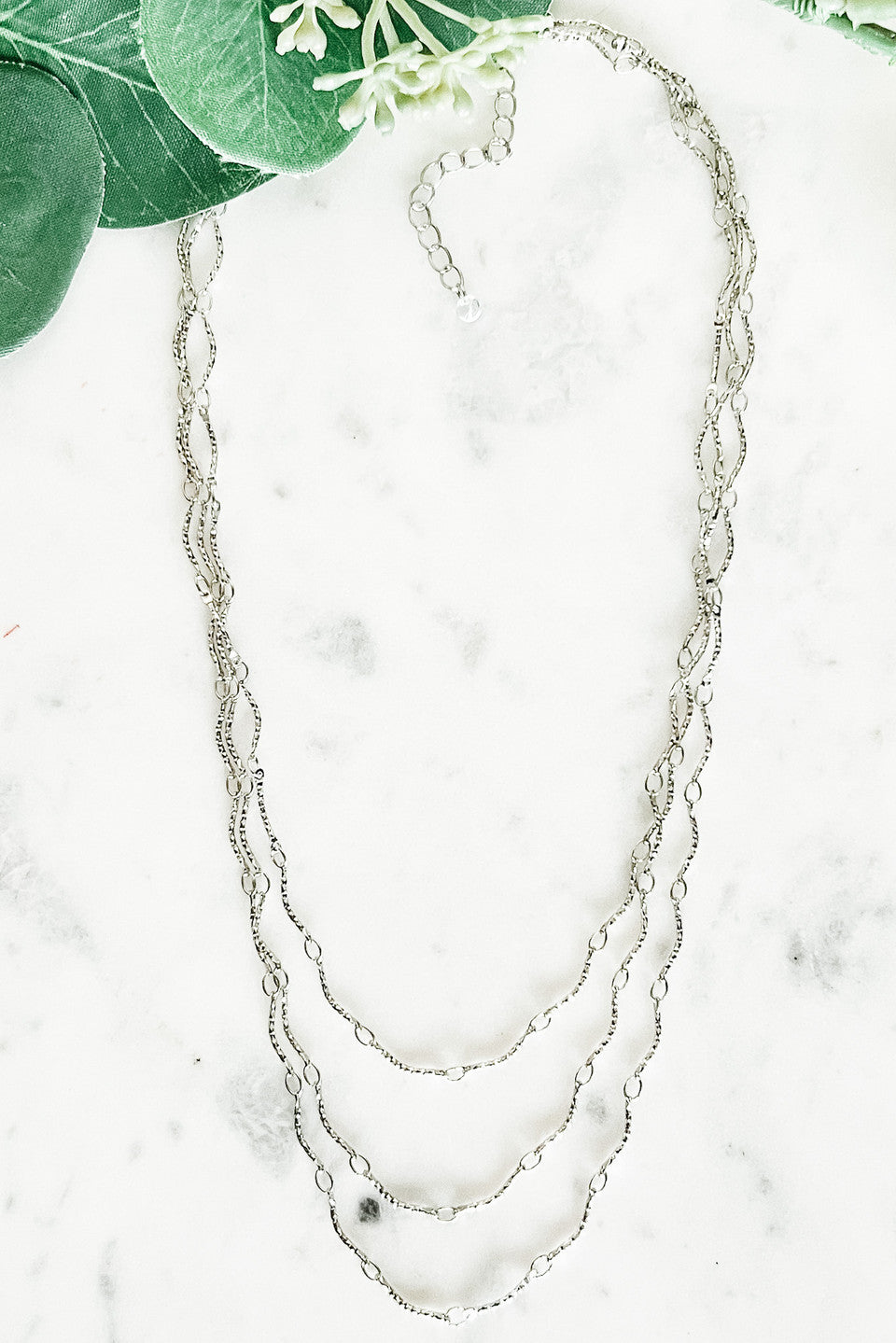 Layered Scalloped Necklace