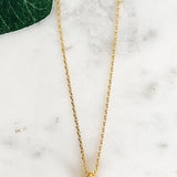 CZ Bee Dainty Necklace