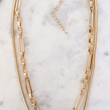 Two-Layer Chain Necklace