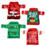 Light-Up Wine & Bottle Sweater