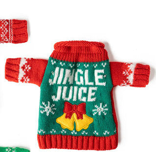 Light-Up Wine & Bottle Sweater