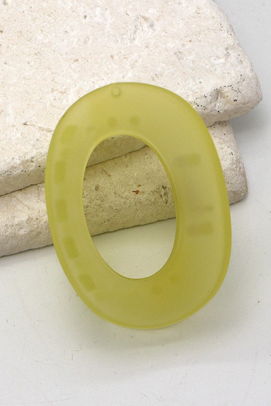 Matte Translucent Hair Claw